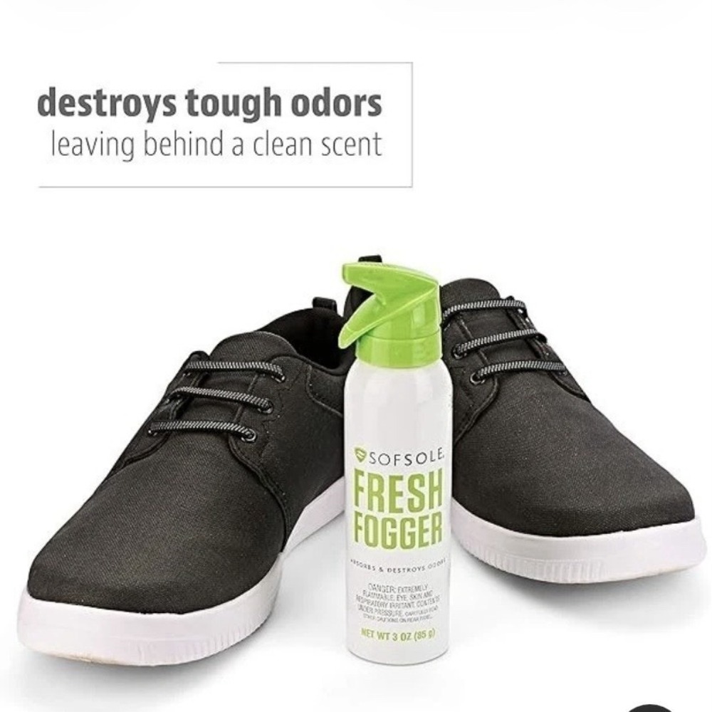 Sof Sole Fresh Fogger Shoe, Gym Bag, and Locker Deodorizer Spray